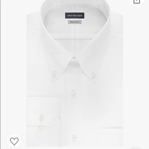 Van Heusen men’s white dress shirt